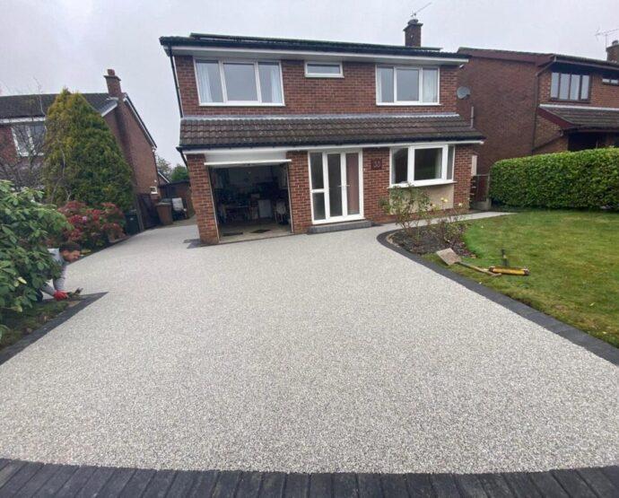 Trusted Installers Resin Drive with charcoal border