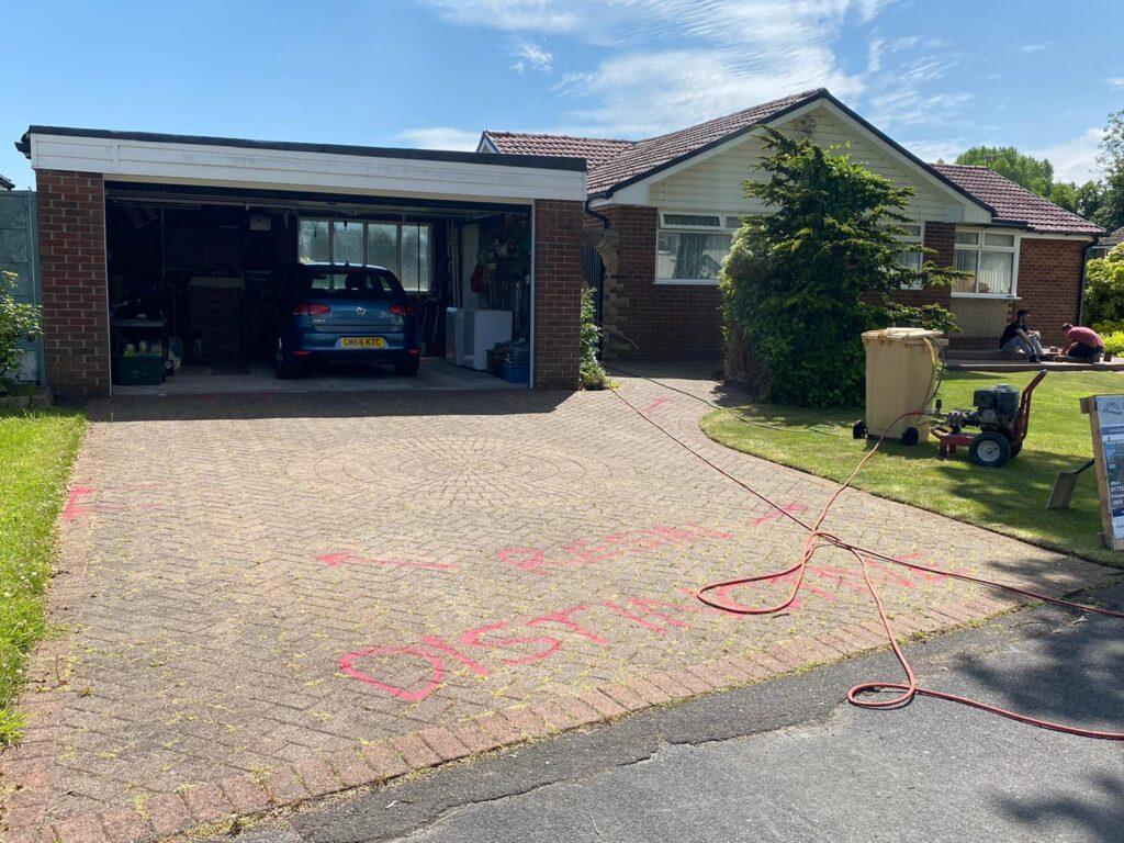 Before Resin Driveway